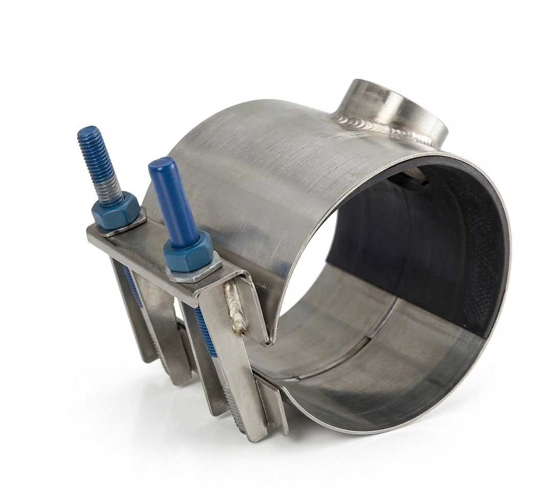 Style 377 - Service Saddle - Wide Range - All Stainless Steel