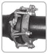Style 60 and 160 bell joint clamp