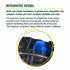 DAB Esybox Diver Submersible Pressure Pump - Variable Speed Constant Pressure, 1.3 HP, 31.7 GPM, 180 ft Head, 1-1/4 in NPT, Integrated Tank