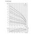 Grundfos SP 475S performance curve 1, head vs flow, 60 Hz
