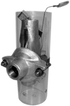 Monitor Snappy Pitless Adapter - Lead-Free Galvanized Cast Iron