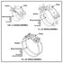Smith-Blair Style 317 Service Saddle - Double Strap, 304 SS