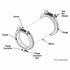 Smith-Blair Style 421 Two Bolt Coupling - Top Bolt, 2-12 in