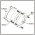 Smith-Blair Style 442 Long Sleeve Cast Coupling - 4-16 in