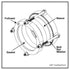 Smith-Blair Style 461 Quantum Coupling - Stainless Steel, 1-1/2-12 in