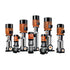 TIGERFLOW CD Series vertical multistage pumps in several sizes