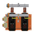 TIGERFLOW Ocelot Duplex booster system, the skid these flange adapters and gauge fit