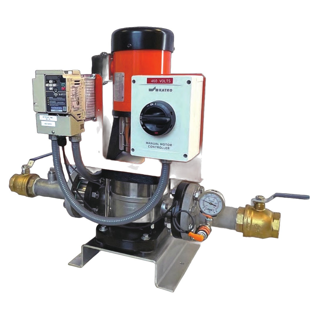 TIGERFLOW Tigercub CD10 simplex variable speed booster system with VFD and disconnect